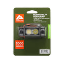 LED Rechargeable Headlamp, 2000 Lumens, 4 Modes, 8 Hour Runtime