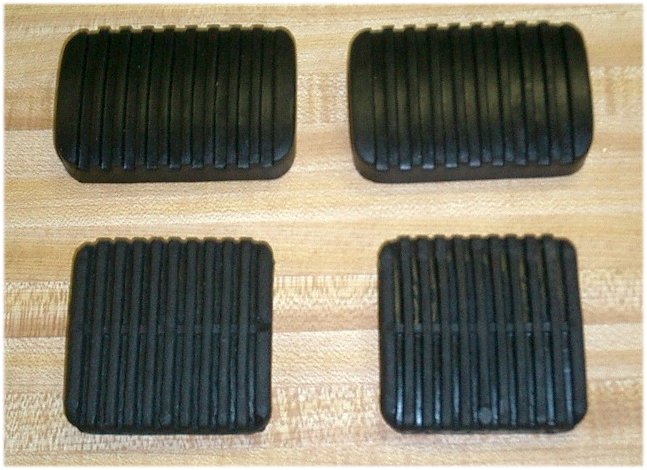 Rectangular Pedal Pads for Land Cruiser-0