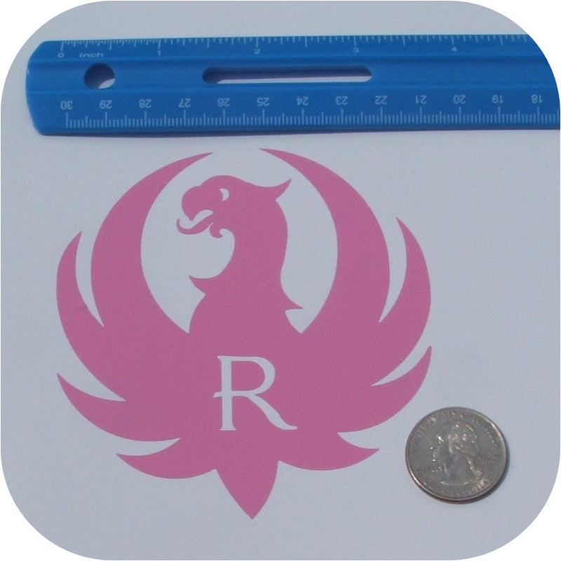 Pink Ruger Vinyl Sticker 10/22 LCP LC9 P89 SP101 9mm 357 38 45 Pistol Gun Sturm-19387