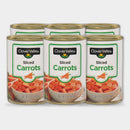 6 Cans Clover Valley Sliced Carrots, 14.5 oz