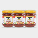 3 Jars Clover Valley Thick & Chunky Salsa, Medium, 15.5 oz