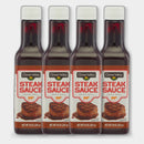 4 Bottles Clover Valley Steak Sauce, 10 oz