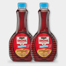 2 Bottles Clover Valley Sugar Free Original Syrup, 24 fl oz