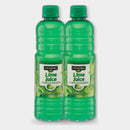 2 Bottles Clover Valley Lime Juice, 16.9 oz