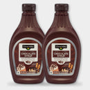 2 Bottles Clover Valley Chocolate Syrup, 24 oz