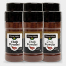6 Cans Clover Valley Chili Powder, 2.5 oz