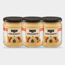 3 Jars Clover Valley Queso Blanco Dip, 15 oz