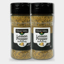 2 Jars Clover Valley Lemon Pepper Seasoning, 3.5 oz