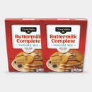 2 Boxes Clover Valley Buttermilk Complete Pancake Mix, 32 oz