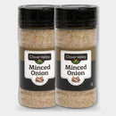 2 Jars Clover Valley Minced Onion, 2 oz