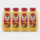 4 Bottles Clover Valley Spicy Brown Mustard, 12 oz
