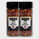 2 Jars Clover Valley Crushed Red Pepper, 1.5 oz