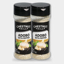2 Jars Chestnut Hill Adobo with Pepper Seasoning, 4 oz