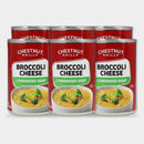 6 Cans Chestnut Hill Broccoli Cheddar Condensed Soup, 10.5 oz