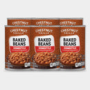 6 Cans Chestnut Hill Homestyle Baked Beans, 20 oz