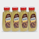 4 Bottles Chestnut Hill Spicy Brown Mustard, 12 oz