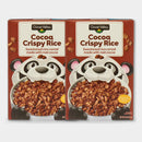 2 Boxes Clover Valley Cocoa Crispy Rice Cereal, 11 oz