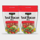 2 Bags Clover Valley Real Bacon Bits, Hickory Smoked, 2.5 oz