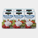 6 Packets Clover Valley Ranch Dip Seasoning Mix, 1 oz
