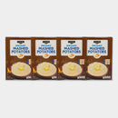 4 Boxes Clover Valley Instant Mashed Potatoes, 13.75 oz