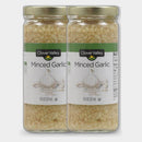 2 Jars Clover Valley Minced Garlic, 8 oz