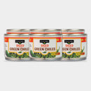 6 Cans Clover Valley Diced Green Chiles, 4 oz