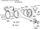 Outer Rear Axle Seal for 8/73 to 94 Toyota Land Cruiser-2470