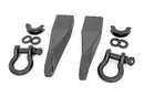 Tow Hook Brackets D-Ring Combo for GMC Sierra 2500 HD 2WD/4WD (2020-2026)
