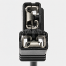 Windshield washer pump connector branded terminal view