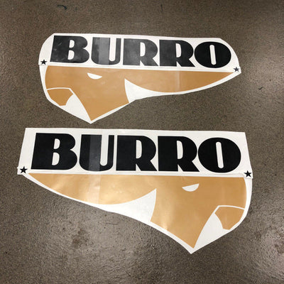 Decals for Fiberglass Burro Camper Travel Trailer Stickers UHaul Scamp Casita