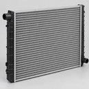 Charge-air cooling radiator rear view