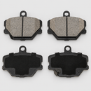 Front disc brake pad set