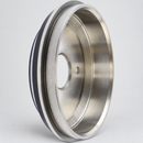 Rear brake drum interior angled view for Smart Fortwo