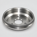 Rear brake drum interior view for Smart Fortwo