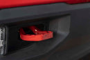 Tow Hooks Forged Red for Chevrolet Silverado 1500 2WD/4WD (2019-2022)