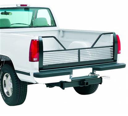 Black Steel Straight Vented Tailgate Black Chevrolet Silverado GMC Sierra Pickup-21281