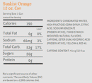12 pack of Sunkist Orange Soft Drink Soda Citrus Pop-17594