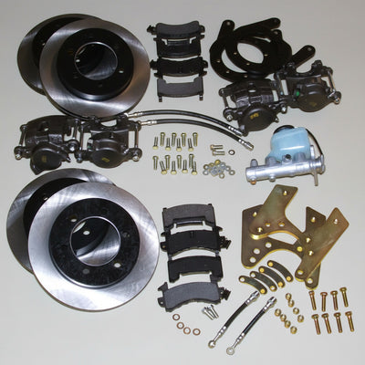 Front & Rear Disc Brake Conversion Kit Master Cyl for Toyota Land Cruiser FJ40-0