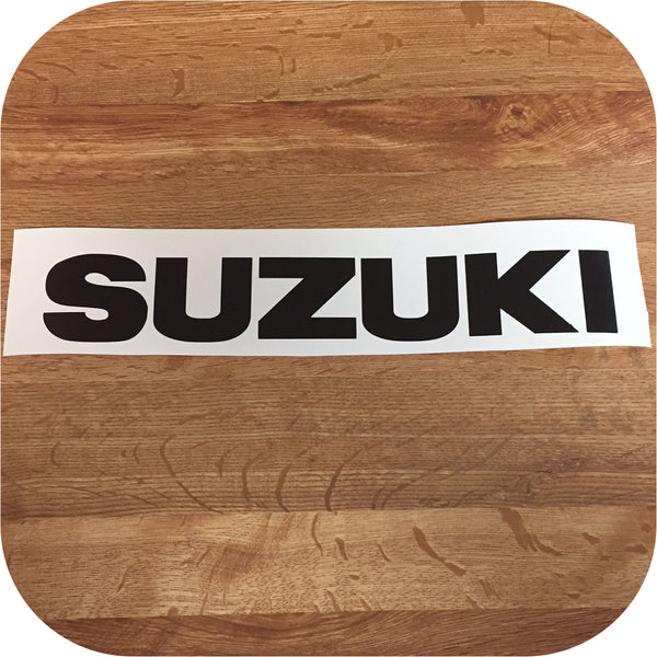 Black Suzuki Samurai Tailgate Sticker Decal 87-95-0