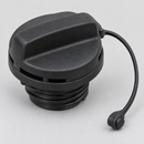 Tethered vented fuel tank cap view 1