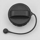 Tethered vented fuel tank cap view 2
