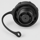 Tethered vented fuel tank cap view 5