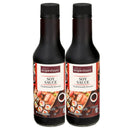 2 bottles of Taste of Inspirations Traditionally Brewed Soy Sauce, 10 oz