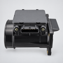 Single TPI MAF1179 airflow sensor with cylindrical housing and integrated connector
