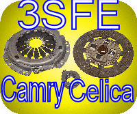 Clutch Kit Toyota Camry 87-91 Celica GT 87-89 3SFE-4262