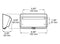 Porch Utility Clear Light Assembley Camper RV Travel Trailer Pop Up