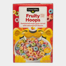 2 Boxes Clover Valley Fruity Hoops Sweetened Multi-Grain Cereal, 12 oz
